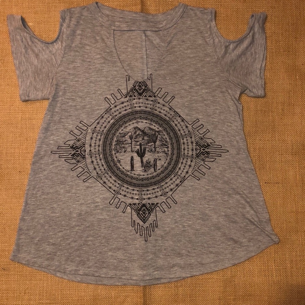 Jessica Simpson Cold Shoulder Top